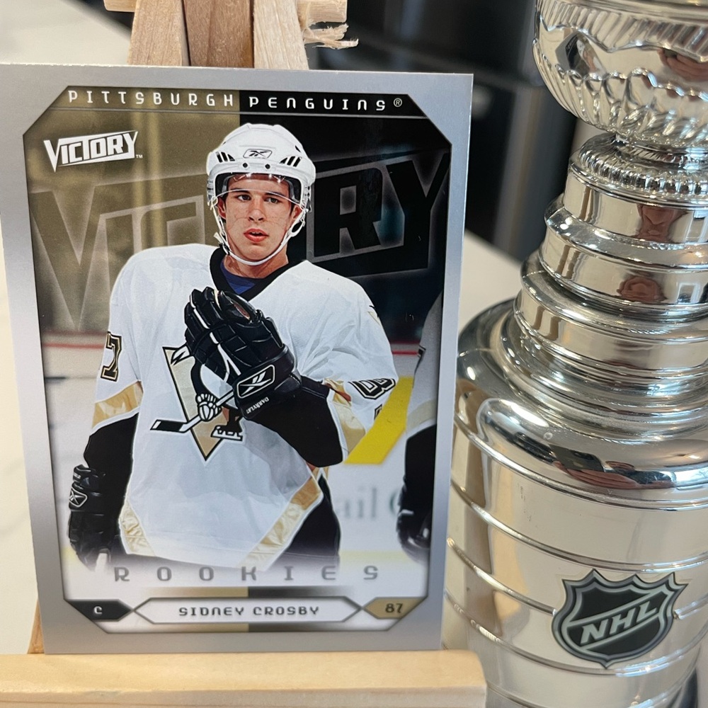 Pittsburgh Penguins Sidney Crosby Victory Hockey Card